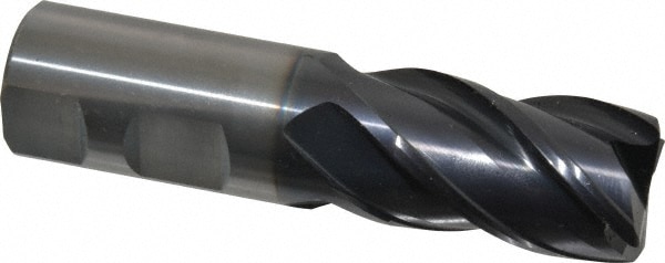 Guhring 9038760254060 Corner Radius End Mill: 1" Dia, 1-1/2" LOC, 0.062" Radius, 4 Flutes, Solid Carbide Image