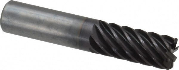 Guhring 9030910190560 Corner Radius End Mill: 3/4" Dia, 1-1/2" LOC, 0.062" Radius, 8 Flutes, Solid Carbide Image