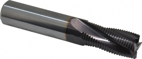 Guhring 9031890158700 Square End Mill: 5/8 Dia, 1-1/4 LOC, 5/8 Shank Dia, 3-1/2 OAL, 4 Flutes, Solid Carbide Image