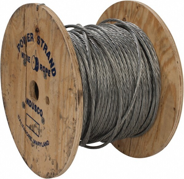3/8" Diam, Aircraft Cable