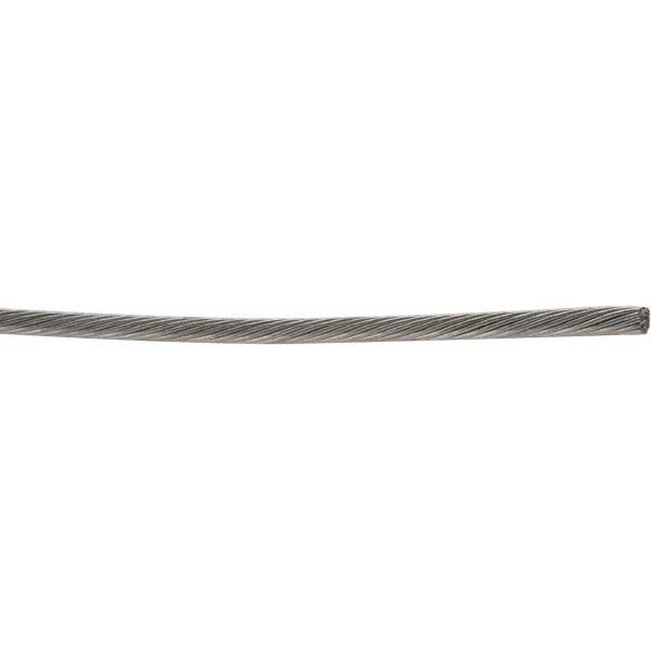 3/32" Diam, Aircraft Cable, Priced as 1' Increments, 1,000' Total Coil Length