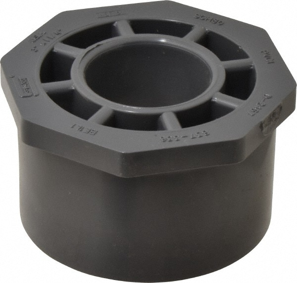 Value Collection 837-336 3 x 1-1/4" PVC Plastic Pipe Reducer Bushing Image