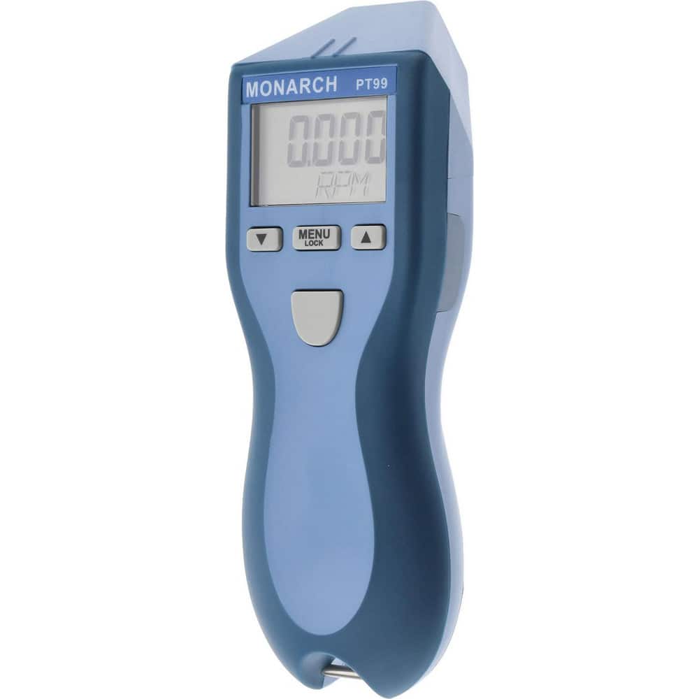 Accurate up to 0.01%, 0.001 to 1 RPM Resolution, Noncontact Tachometer