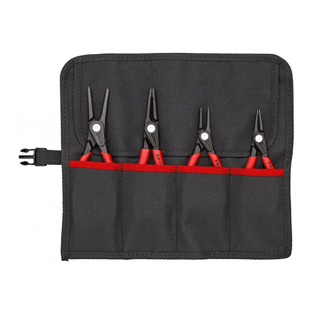 Knipex 1957 Plier Set: 4 Pc, Snap Ring Pliers 