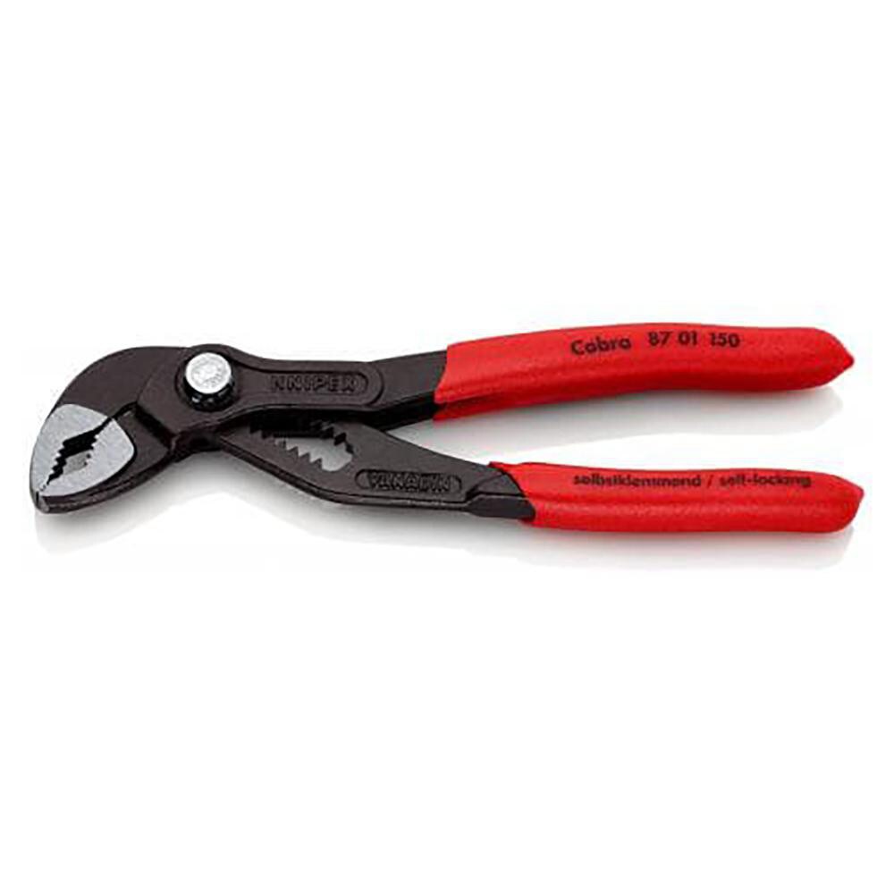 Tongue & Groove Plier: 1-1/4" Cutting Capacity, Self-Gripping Jaw