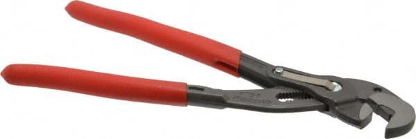 Knipex 87 41 250 SBA Tongue & Groove Plier: 3/8 to 1-1/4" Cutting Capacity, Self-Gripping & Smooth Parallel Jaw 