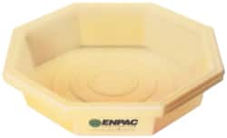Enpac 8091-YE 19.5 Gal Sump, 400 Lb Capacity, 1 Drum, Plastic Drum Tray 