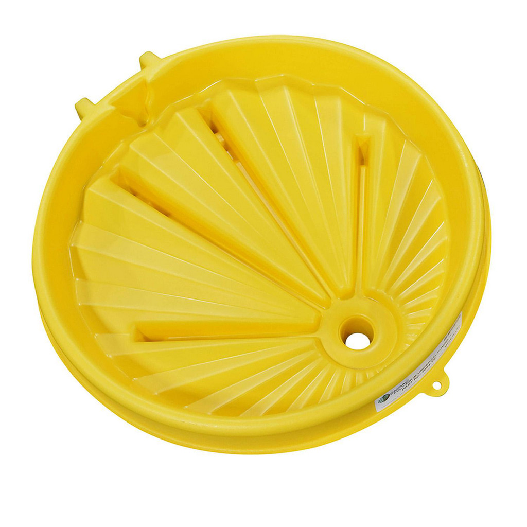 Enpac 4" High x 26" Dia, Polyethylene, Drum Funnel - 55 Gal Drum/Pail Capacity | Part #3004-YE