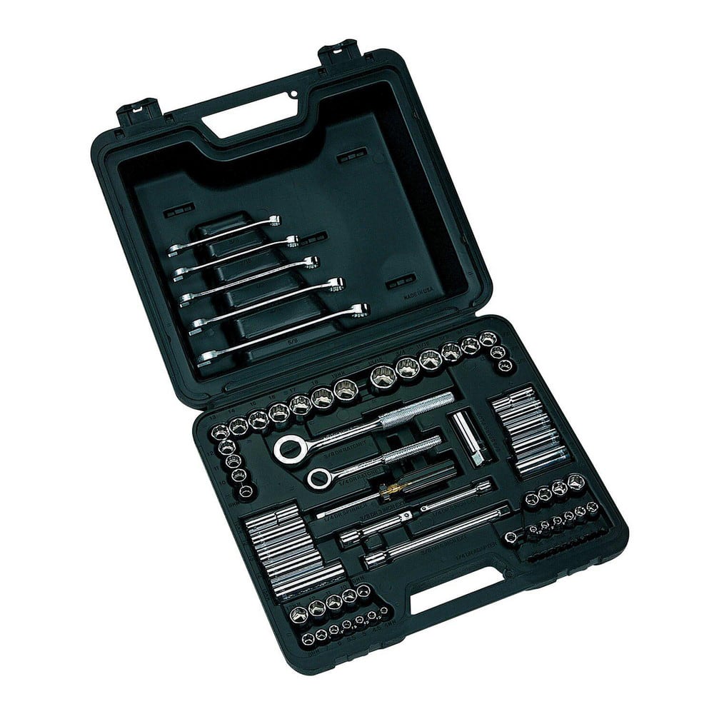Combination Hand Tool Sets; Set Type: Mechanics  Tools Set ; Container Type: Case ; Measurement Type: Inch & Metric