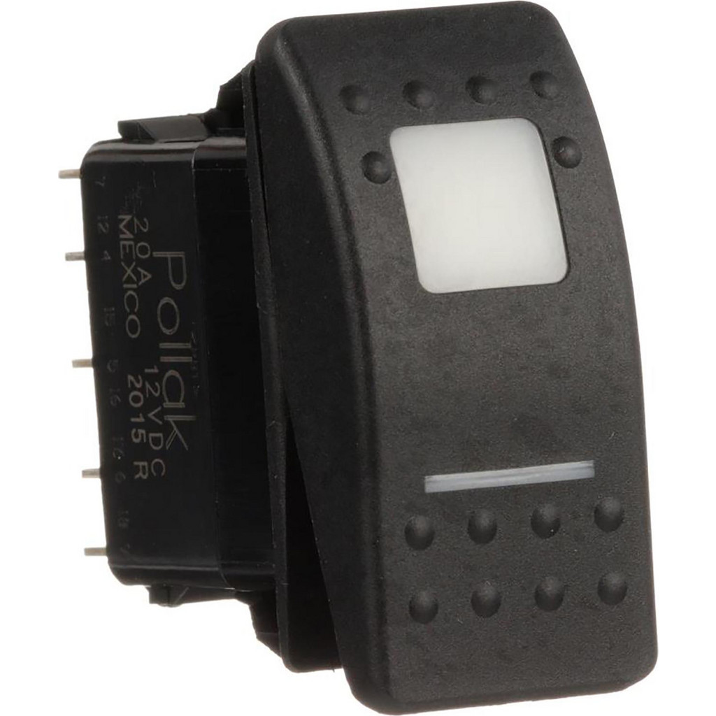 Pollak Rocker Switch Template Pollak - Automotive Switches: Switch Type: Rocker Switch; Number Of ...
