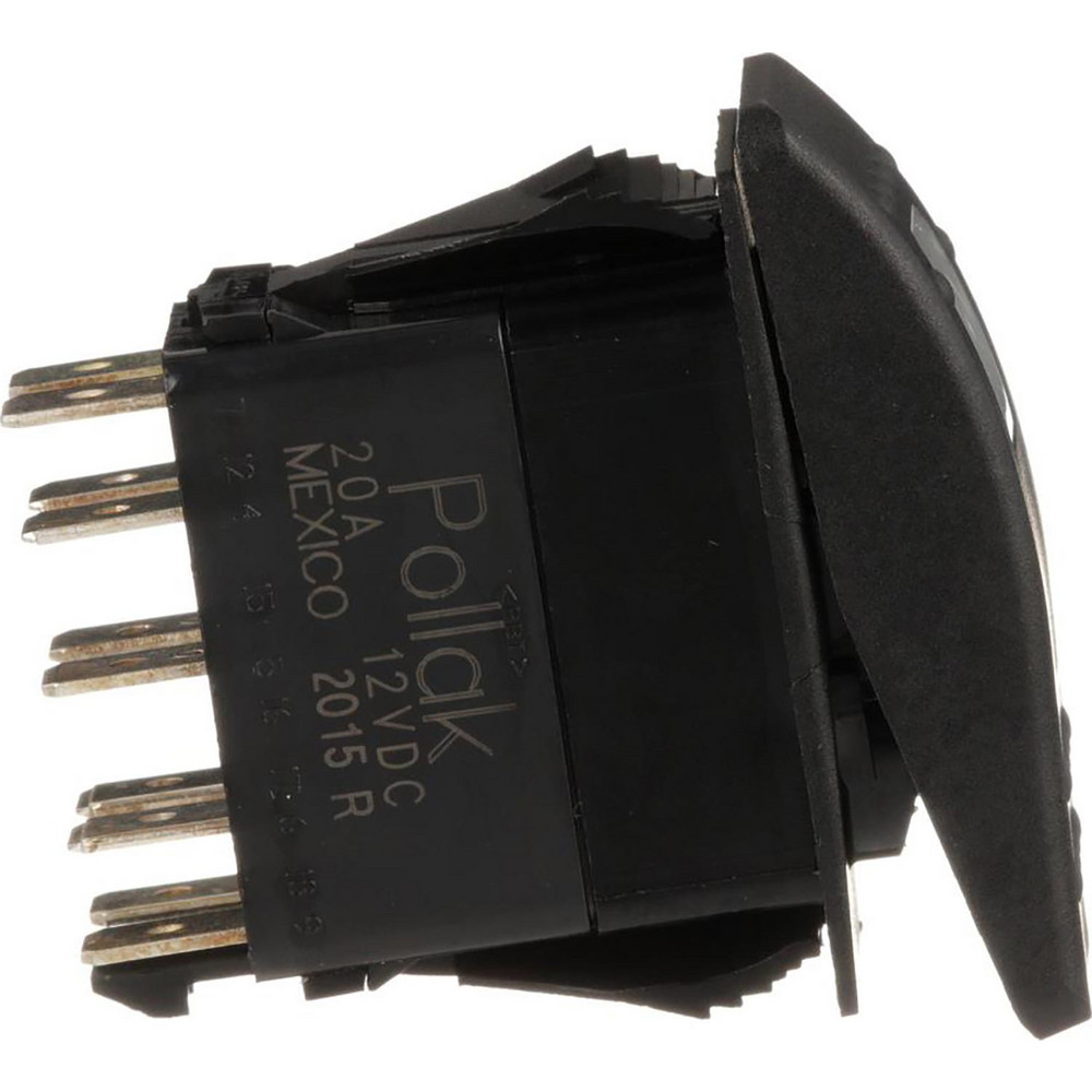 Pollak Rocker Switch Template Pollak - Automotive Switches: Switch Type: Rocker Switch; Number Of ...