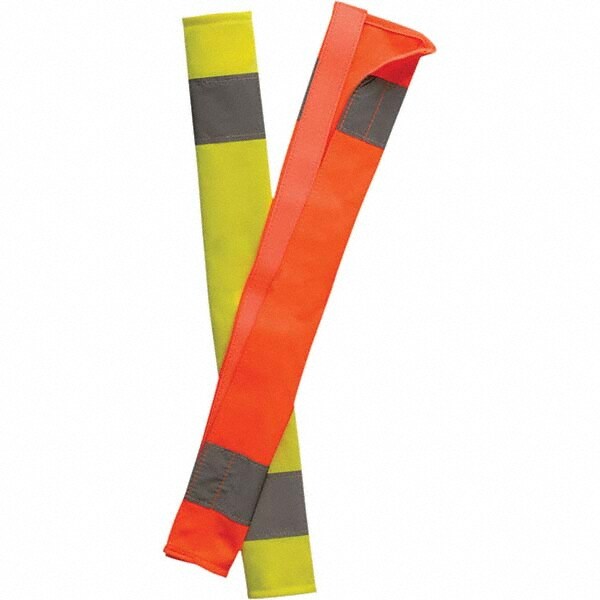 Vehicle Interior Covers; Type: Seat Belt Cover ; For Use With: All Vehicles ; Color: Hi-Vis Orange ; Material: Polyester ; Length (Inch): 18 ; Width (Inch): 2.380