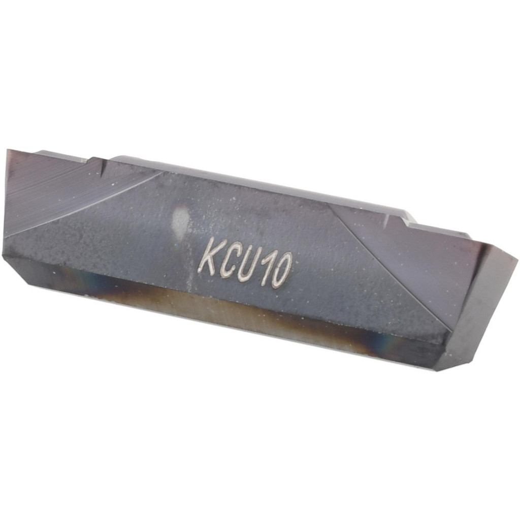 Kennametal 3781281 Grooving Insert: A4G0400GUP KCU10, Solid Carbide Image
