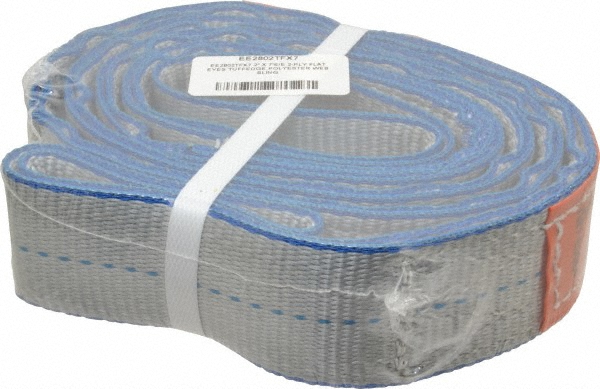 Mazzella 2 X 3' Long 1-Ply Endless Flat Web Sling, 6,400 Lbs. Vertical Wll En1902x03pvmz