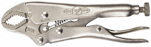 Locking Plier: 6 to 8.9 in, 1-5/8" Jaw  - 3/4" Jaw Width, 1-7/8" Jaw Depth, 1-5/8" Jaw Opening, Standard Handle