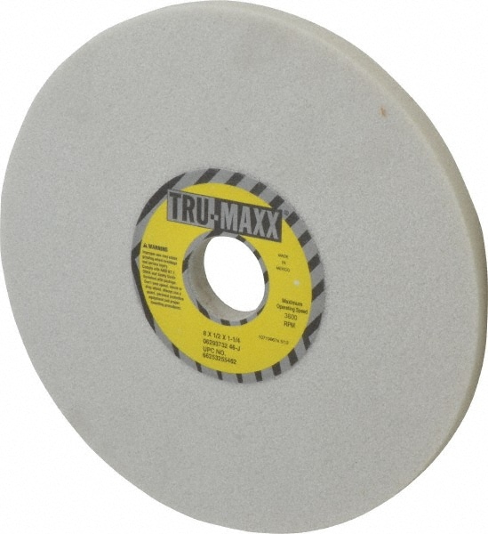 Tru-Maxx 66253269802 Surface Grinding Wheel: 7" Dia, 1/4" Thick, 1-1/4" Hole, 60 Grit, K Hardness Image