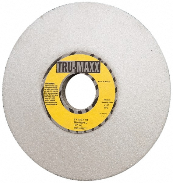 Tru-Maxx 66253269977 Tool & Cutting Grinding Wheel: 6" Dia, 46 Grit, J Hardness, Type 12 Image