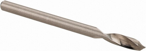 90° 2" OAL 2-Flute Solid Carbide Spotting Drill