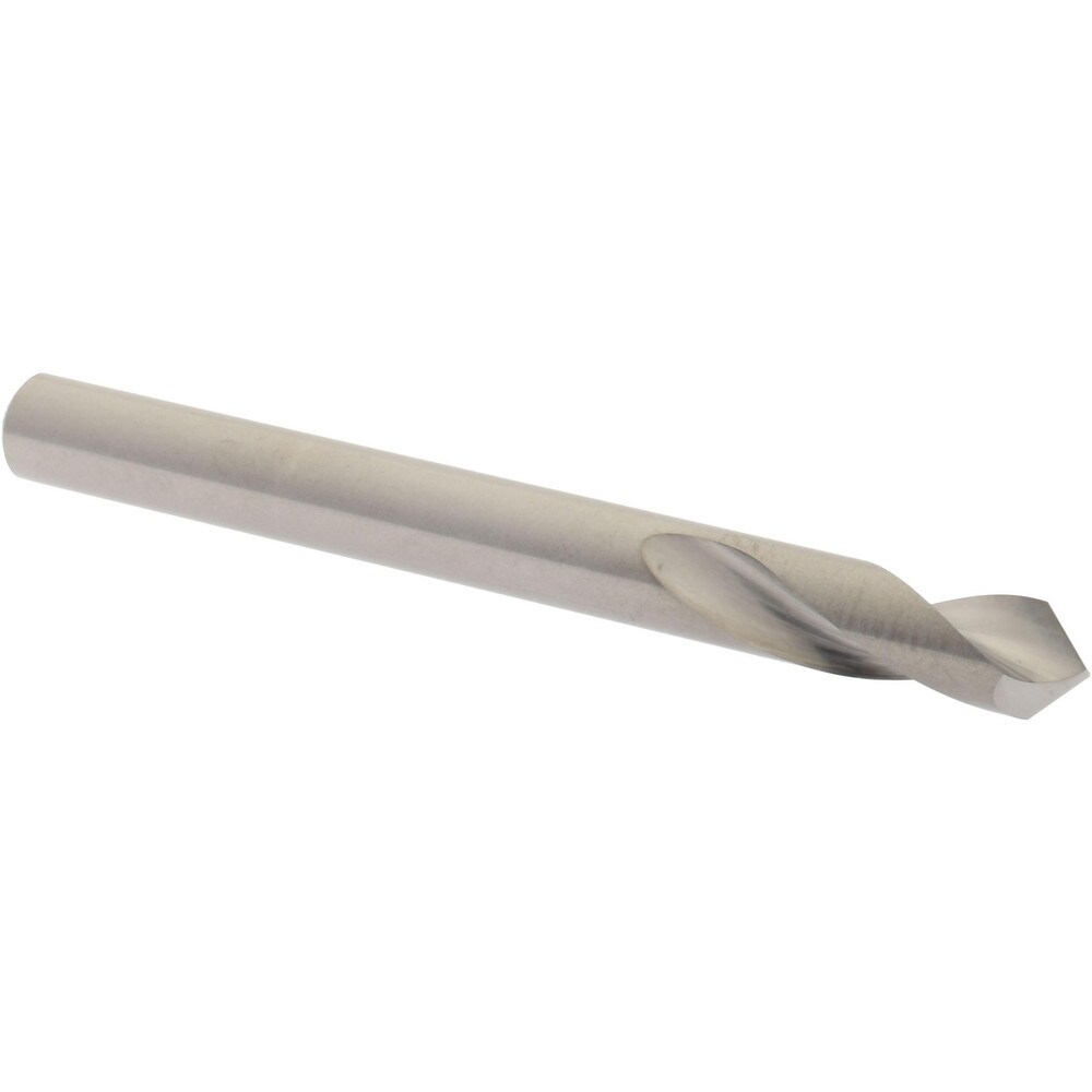 90° 2" OAL 2-Flute Solid Carbide Spotting Drill