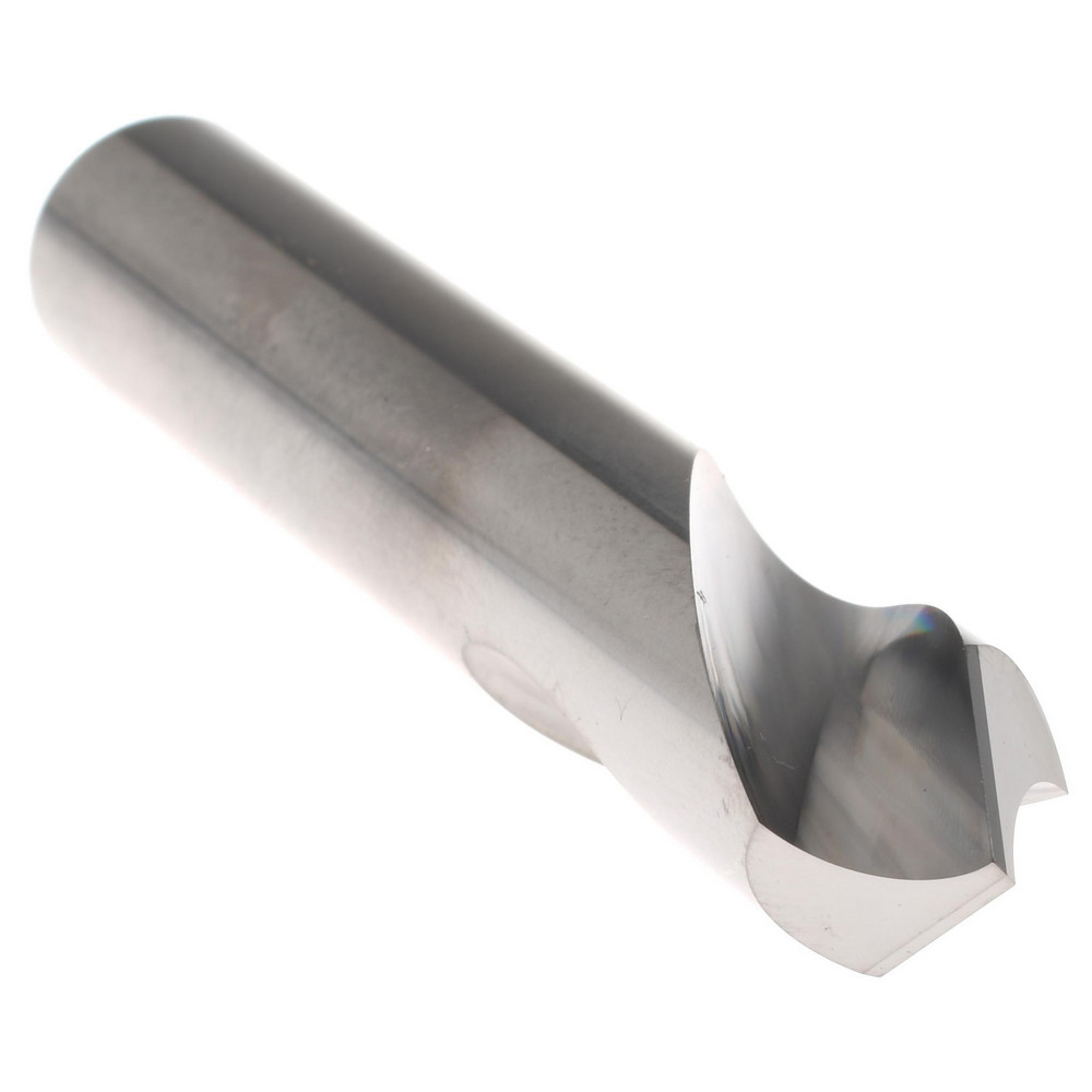 Spotting Drill: 1/2" Dia, 90 ° Point, 3" OAL, Solid Carbide