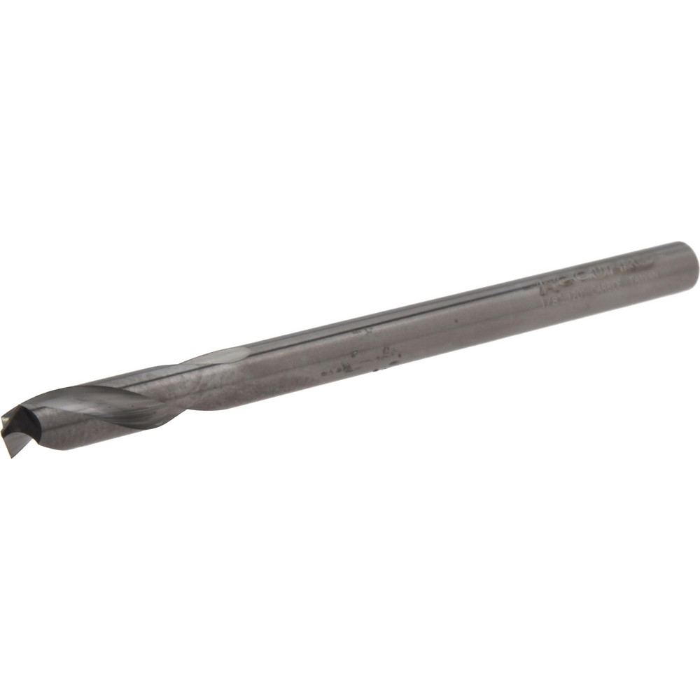 Spotting Drill: 1/8" Dia, 120 ° Point, 2" OAL, Solid Carbide