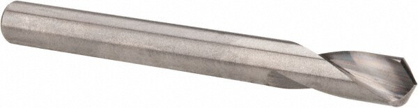 120° 2-1/2" OAL 2-Flute Solid Carbide Spotting Drill