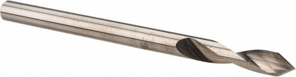 60° 2" OAL 2-Flute Solid Carbide Spotting Drill