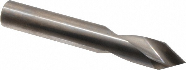 60° 3" OAL 2-Flute Solid Carbide Spotting Drill