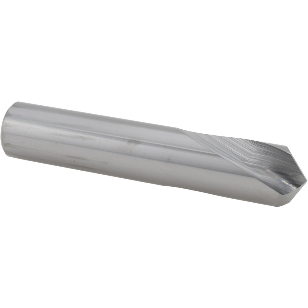 Spotting Drill: 3/4" Dia, 120 ° Point, 4" OAL, Solid Carbide