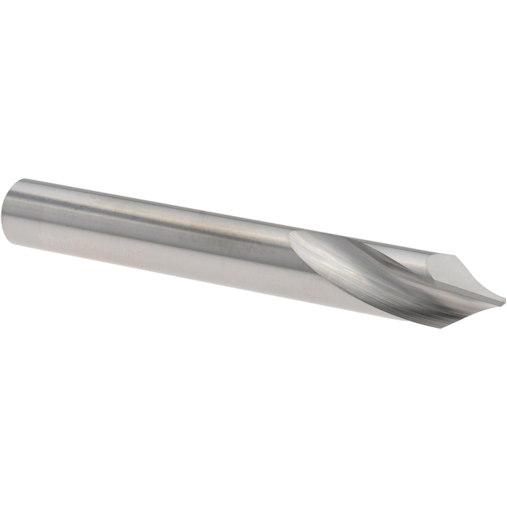 Spotting Drill: 5/16" Dia, 60 ° Point, 2-1/2" OAL, Solid Carbide