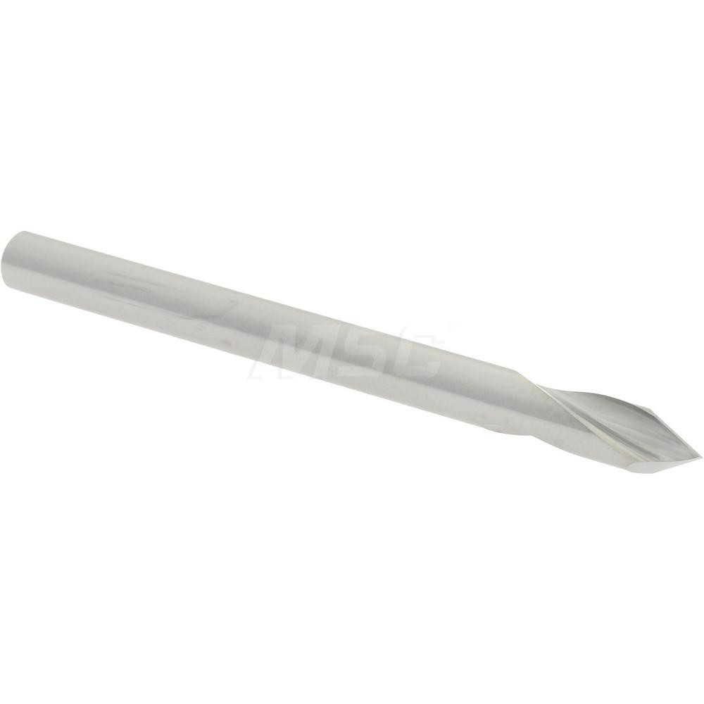 60° 4mm Diam 51mm OAL Solid Carbide Spotting Drill