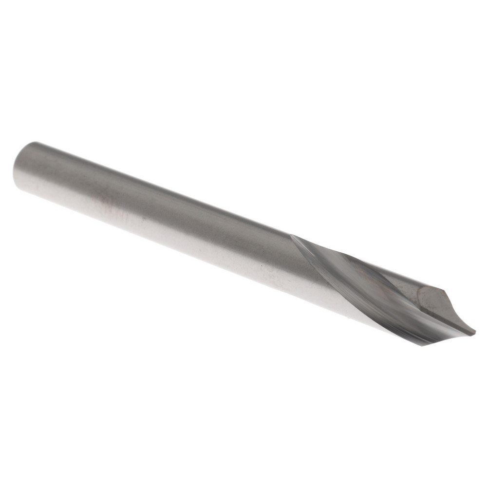 Spotting Drill: 5 mm Dia, 60 ° Point, 51 mm OAL, Solid Carbide