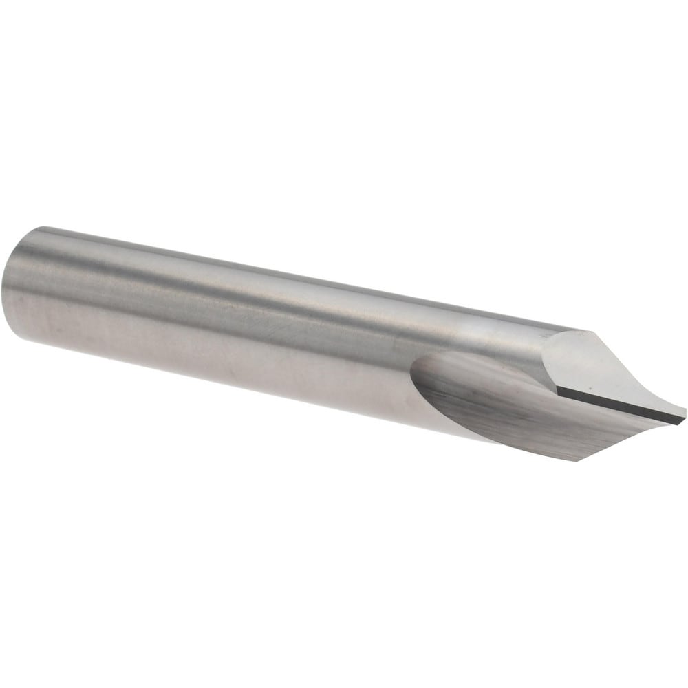 Spotting Drill: 12 mm Dia, 60 ° Point, 76 mm OAL, Solid Carbide