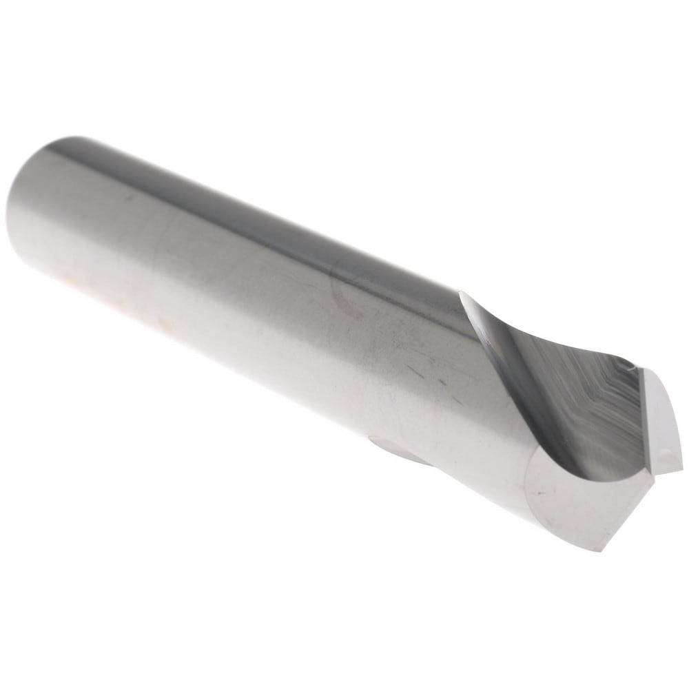 Spotting Drill: 12 mm Dia, 120 ° Point, 76 mm OAL, Solid Carbide