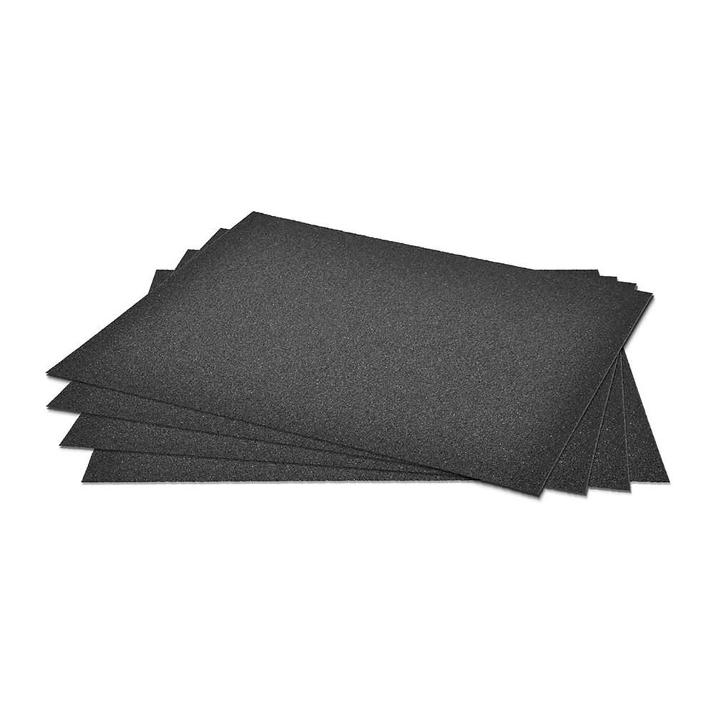 Sanding Sheet: 9" Width, 11" OAL, 240 Grit, Silicon Carbide, Coated