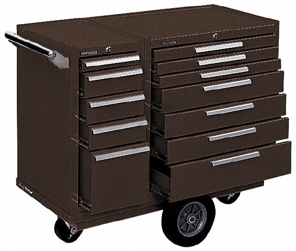 Kennedy 12 Drawer Versa Cart Roller Cabinet Combination