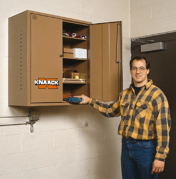 Knaack 32 Wide X 16 Deep X 36 High Job Site Tool Storage Cabinet 89761282 Msc Industrial Supply