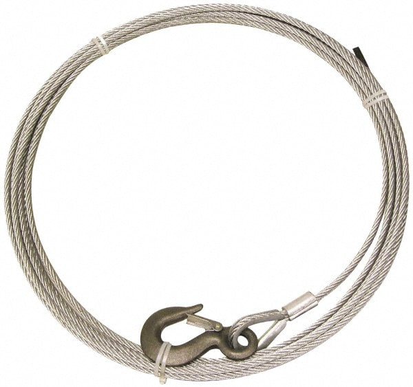 Lift-All 3850719IWL 3/8" Diameter x 50 Length Winch Cable Image