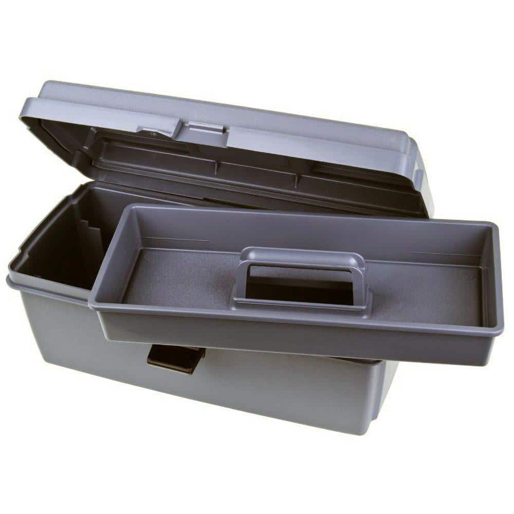 Flambeau Storage Box,Clear,Cellulose Propionate 5200CL