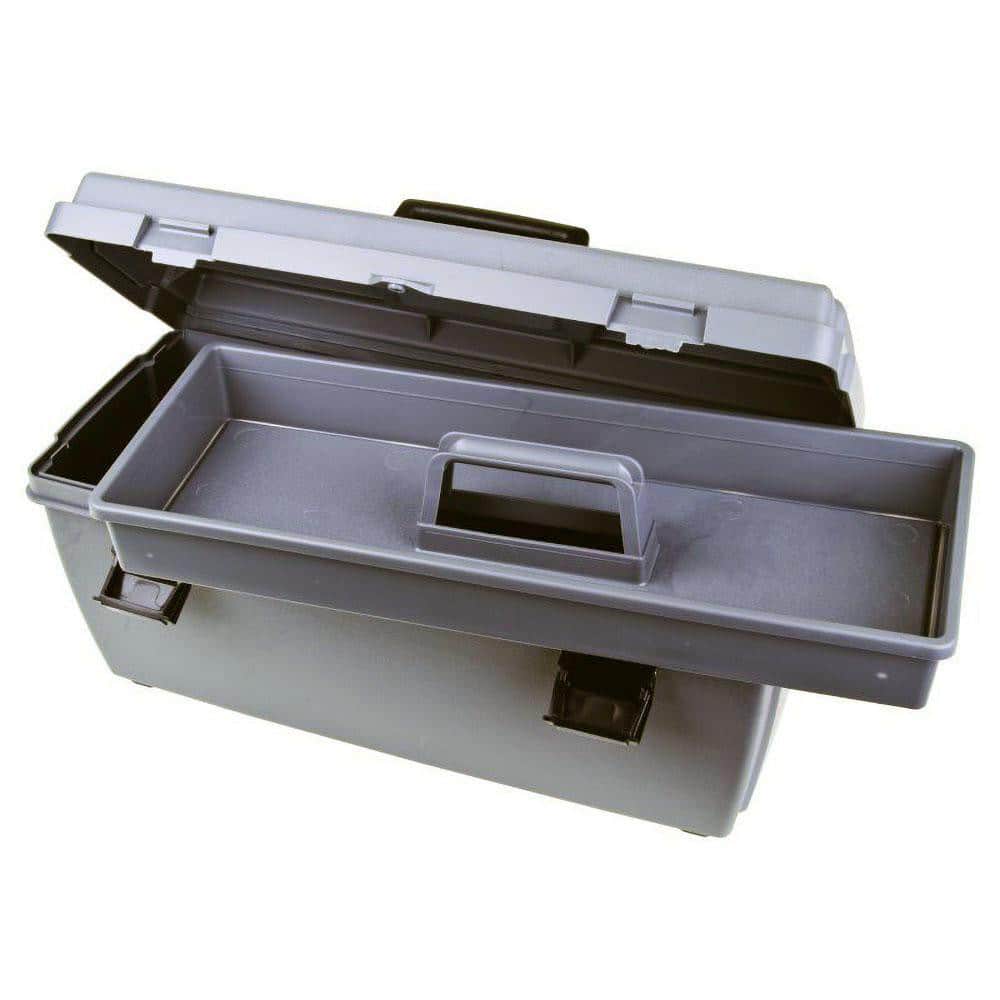 Flambeau 19800-2 Copolymer Resin Tool Box: 1 Drawer, 1 Compartment