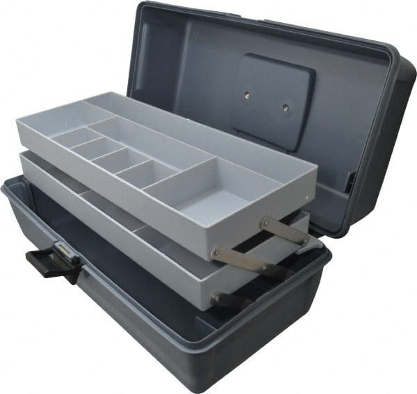 Flambeau - Copolymer Resin Tool Box: 2 Drawer, 11 Compartment