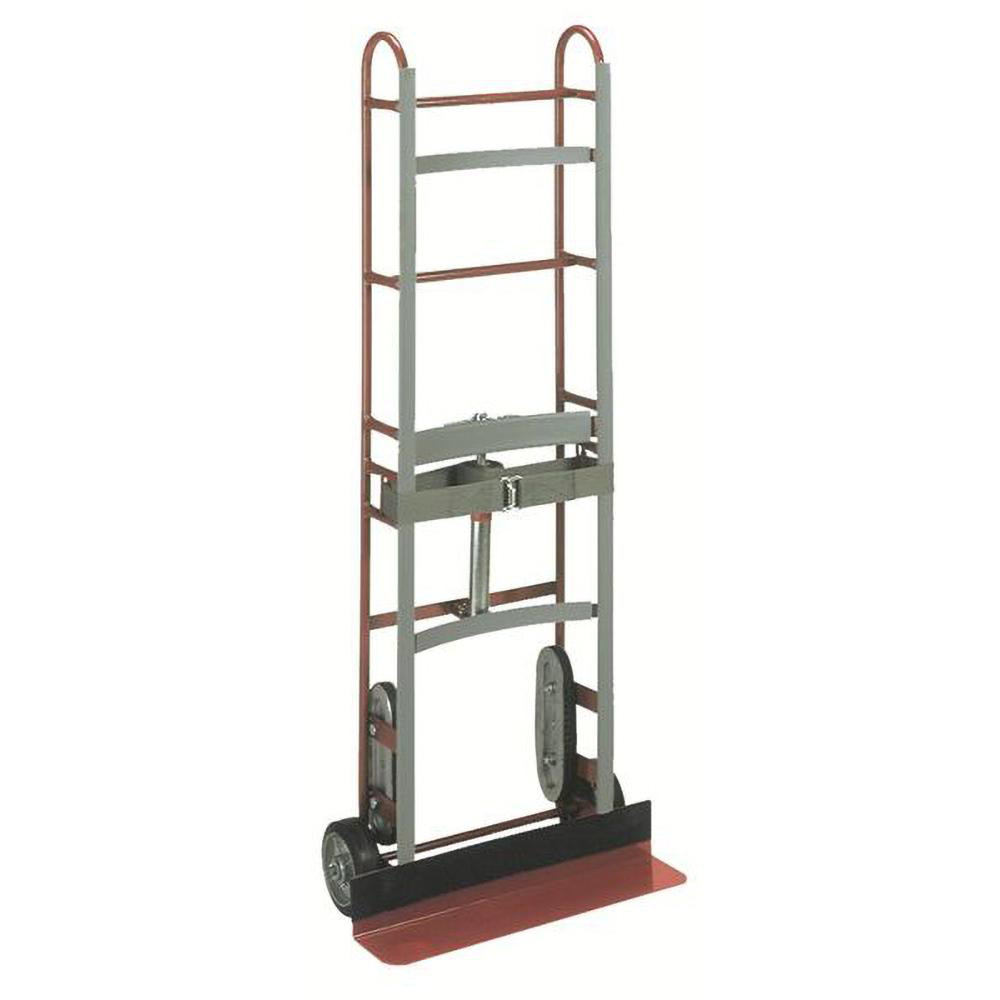 Hand Truck: 24" Wide, 59" High - 6" Rubber Wheels, Assembled