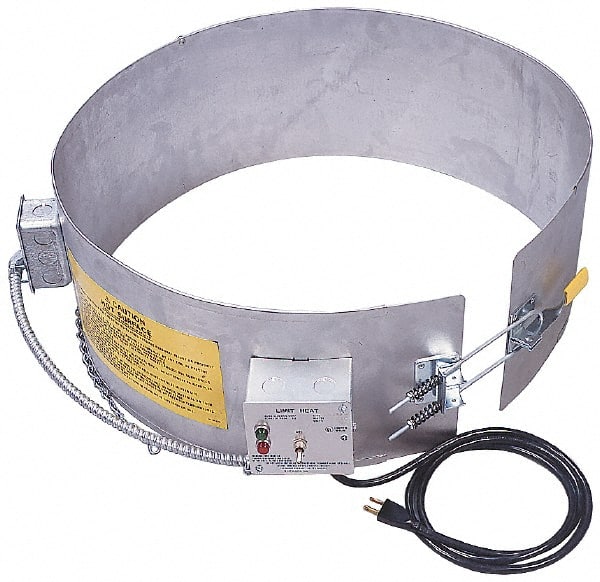 Powerblanket - Drum Heaters; 110-120V F/55 GAL DURM HI TEMP BARREL&DRUM  HEATR - 20333431 - MSC Industrial Supply