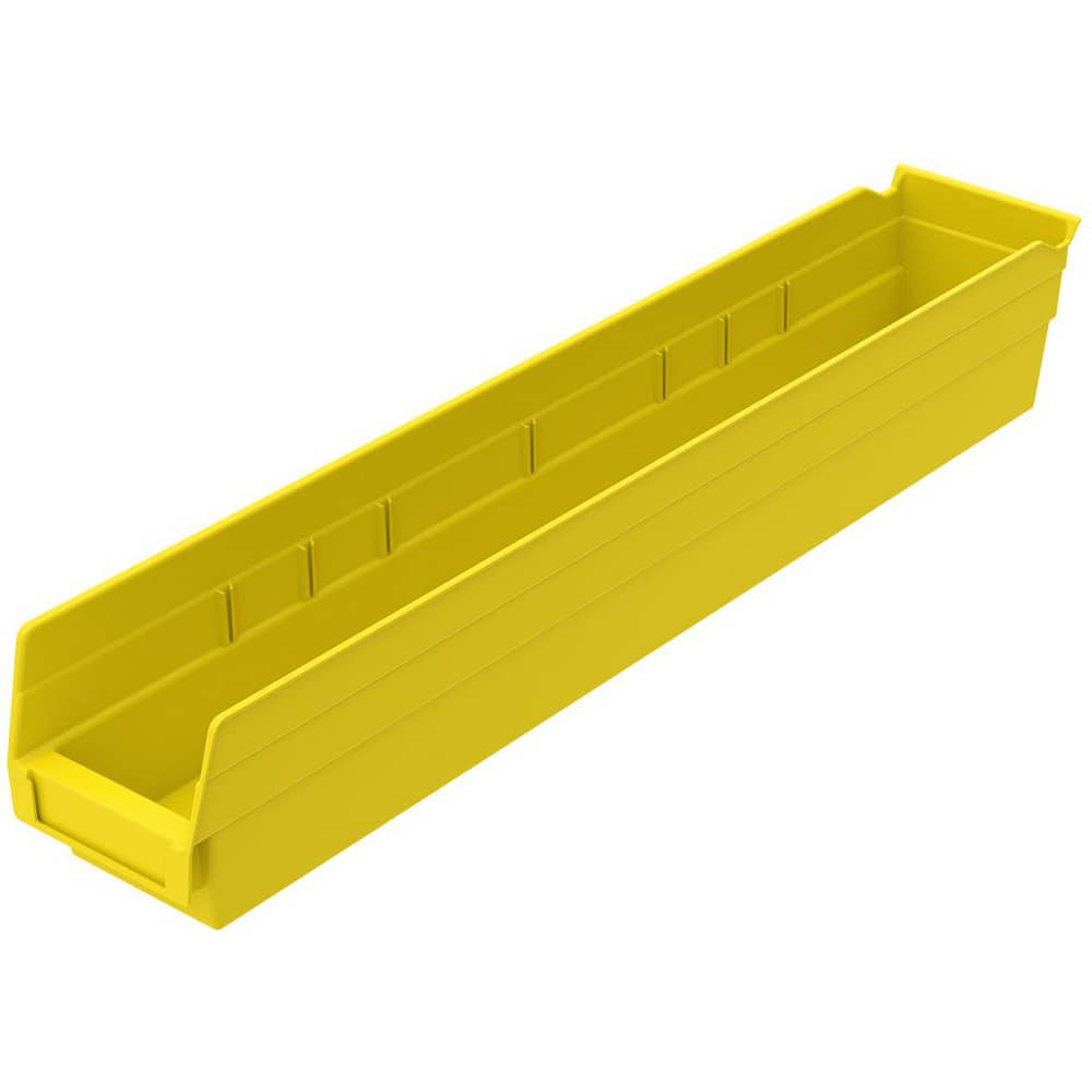 AKRO-MILS 30124 YELLOW Plastic Hopper Shelf Bin: Yellow 