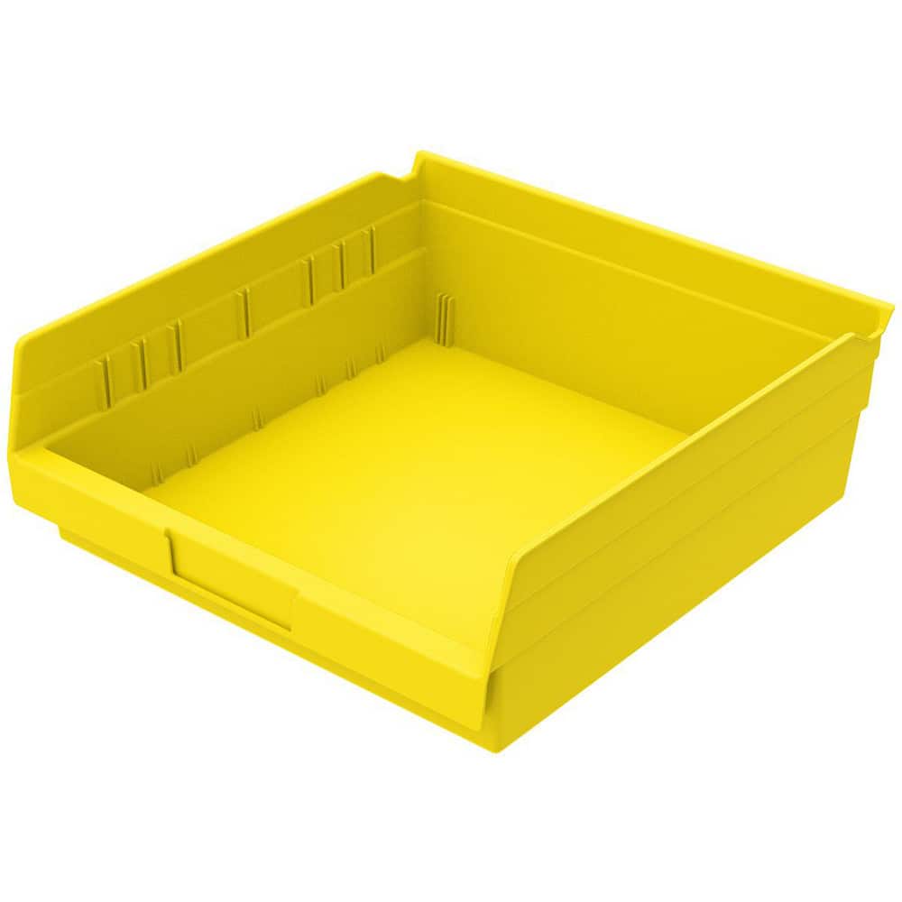 AKRO-MILS 30170 YELLOW Plastic Hopper Shelf Bin: Yellow 