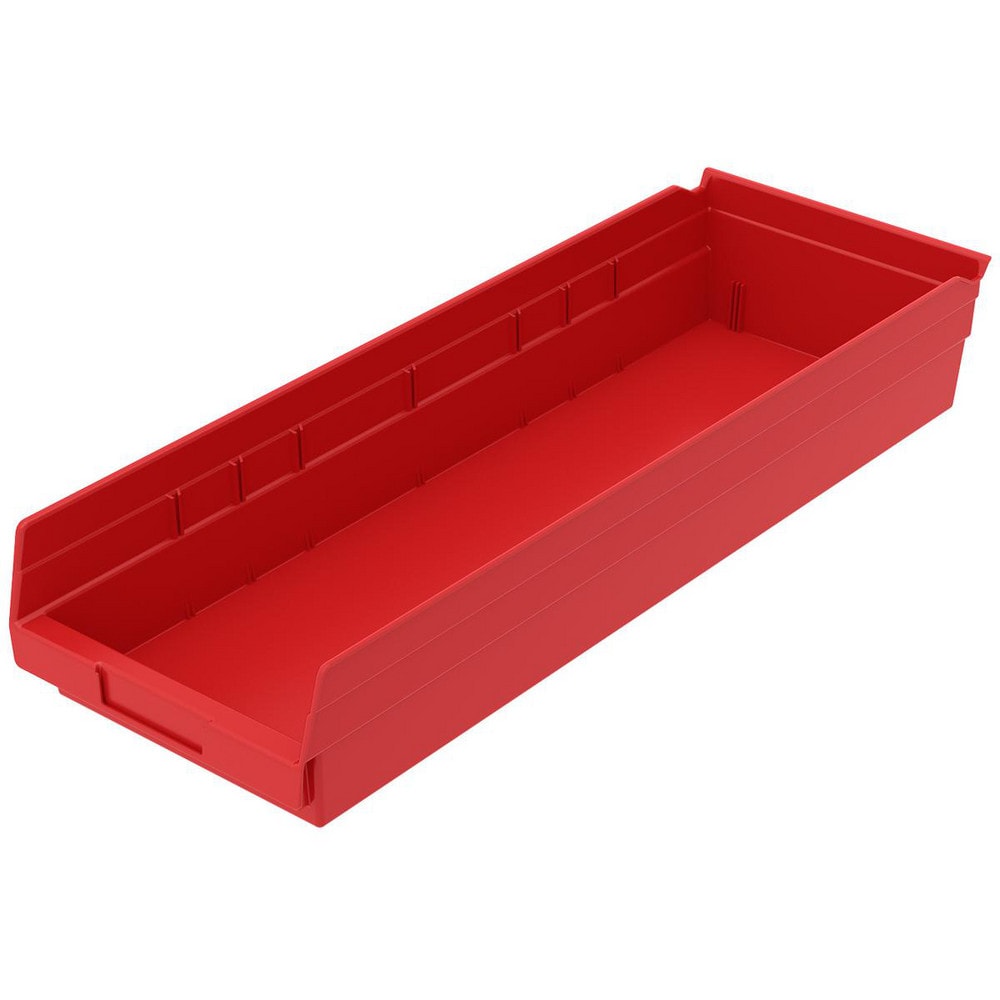 AKRO-MILS 30184 RED Plastic Hopper Shelf Bin: Red Image