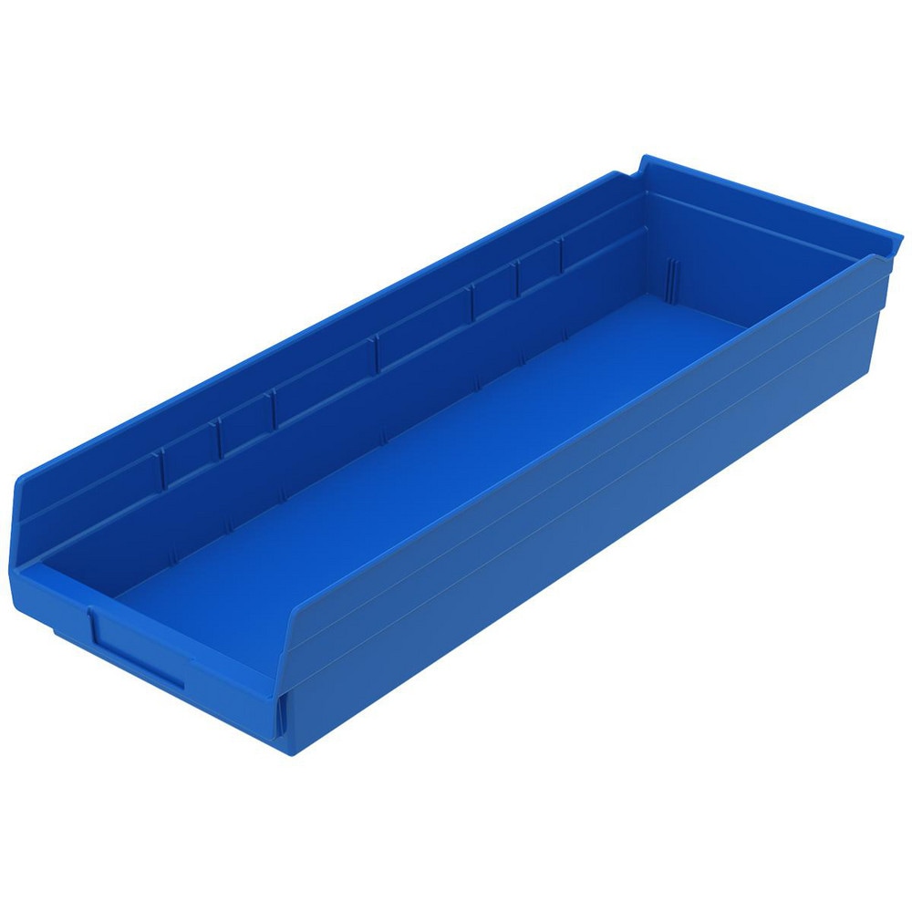 AKRO-MILS 30184 BLUE Plastic Hopper Shelf Bin: Blue Image