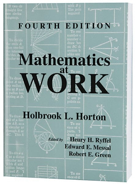 Industrial Press 9780831130831 Mathematics at Work: 4th Edition 