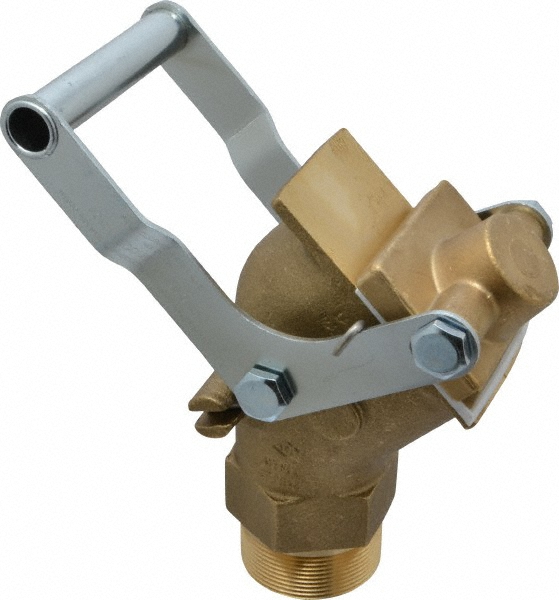 Brass Rigid Drum Gate Valve - FM Approved, No Arrester, Self Closing