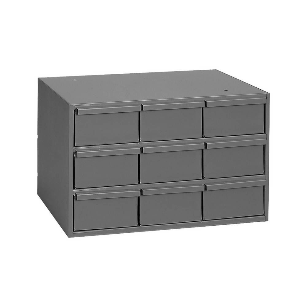 9 Drawer, Small Parts Steel Storage Cabinet - 11-5/8" Deep x 17-1/4" Wide x 10-7/8" High